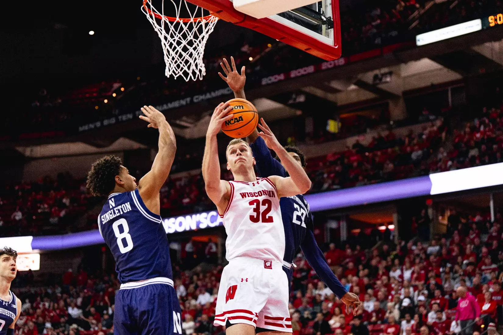 True Aleksas Bieliauskas makes first career start, posting 6 points.