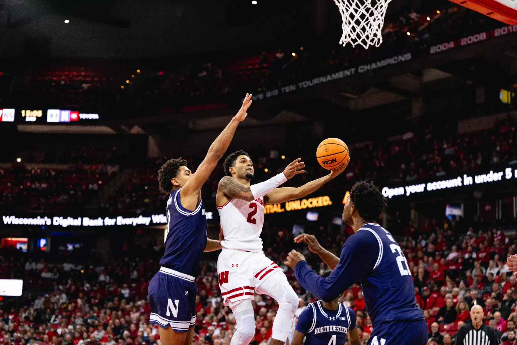 Nick Boyd records fifth 20-point game of the season.