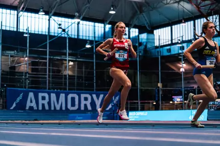 Leane Willemse running in New York.