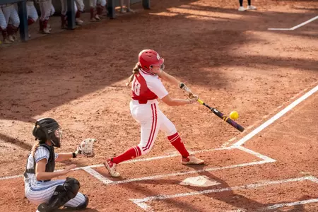 Brooke Kuffel hitting vs Georgia State