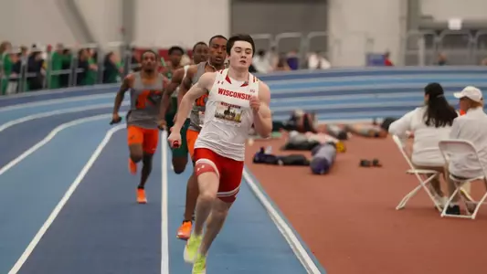 Patrick Hilby running at Windy City Invite