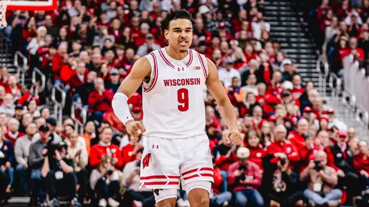 John Tonje celebrates against Illinois