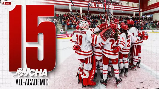 WCHA All-Academic Honor Award Graphic