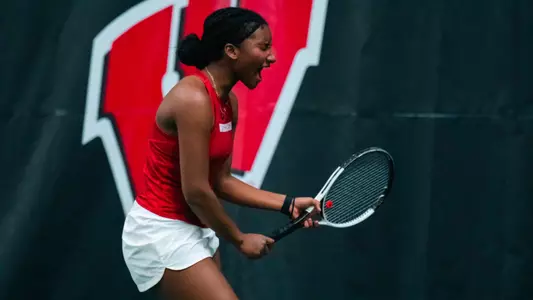 Johnson Celebrates a point