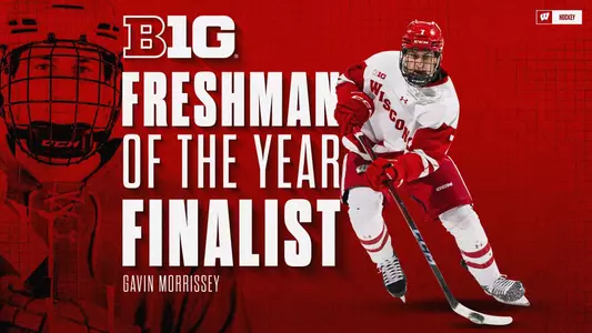 Gavin Morrissey Big Ten Freshman of the Year finalist