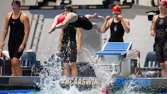 Badger swims in NCAAs