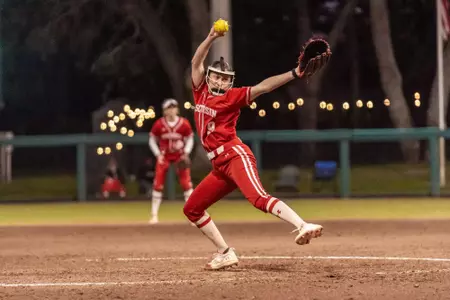 Mattie Beliveau appears on the mound against Troy