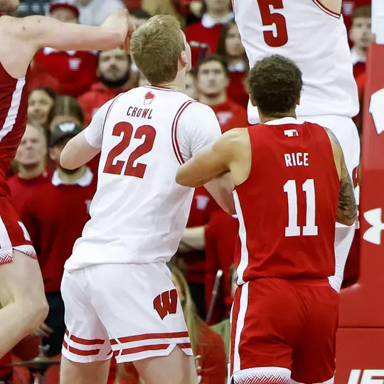 Steven Crowl and Eli Rice in 2023-24