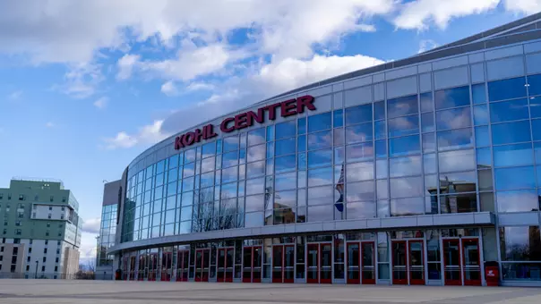 Exterior of Kohl Center