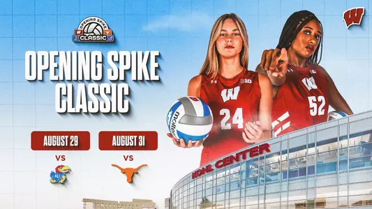 Volleyball Opening Spike Classic Announcement Graphic