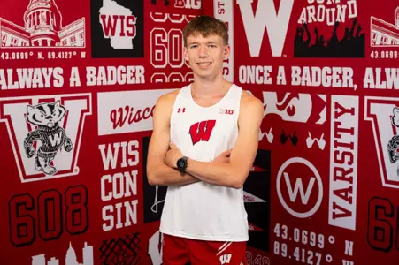 Bryce Stachewicz poses at media day