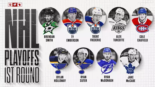 Badgers in the 2025 NHL Playoffs