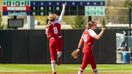 Grace O'Brien jumps up at Northwestern