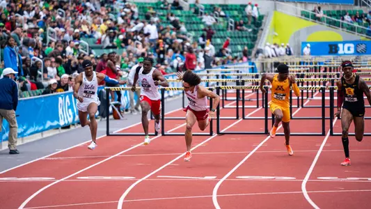 Gio Wearing, Big Ten Outdoor 110 Hurdles Champion