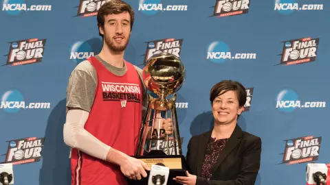 Frank Kaminsky - 2025 Wisconsin Athletics Hall of Fame