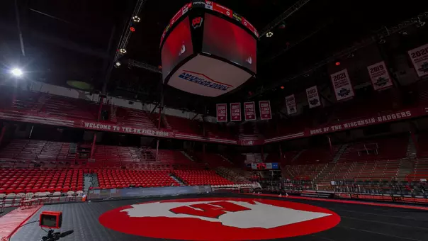 Field House during a wrestling match