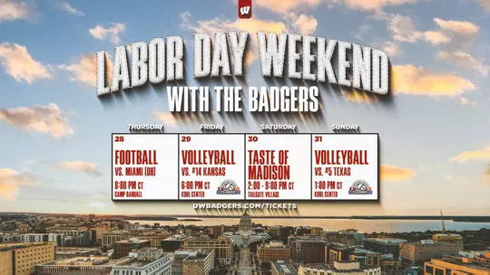 Labor Day Weekend Schedule