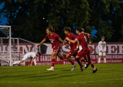 Badgers celebrate game-winning goal