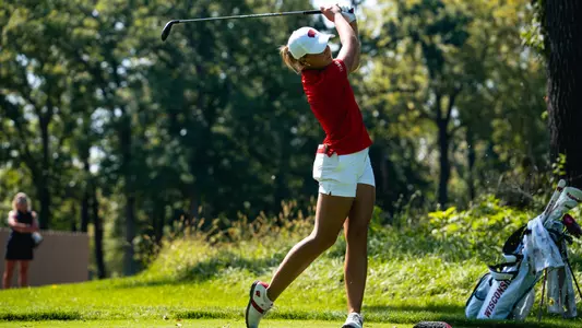 Kate brody hits her approach at the Badger Invitational