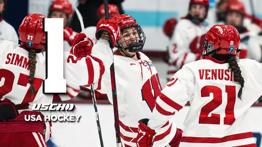 Women's Hockey preseason ranking graphic