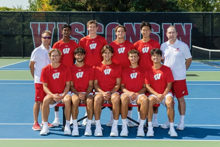 2025-26 Men's Tennis Team Shot