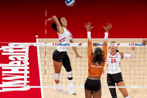 Volleyball action photo