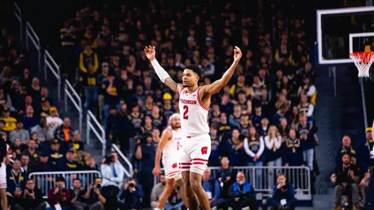 Nick Boyd crowd pumps against Michigan