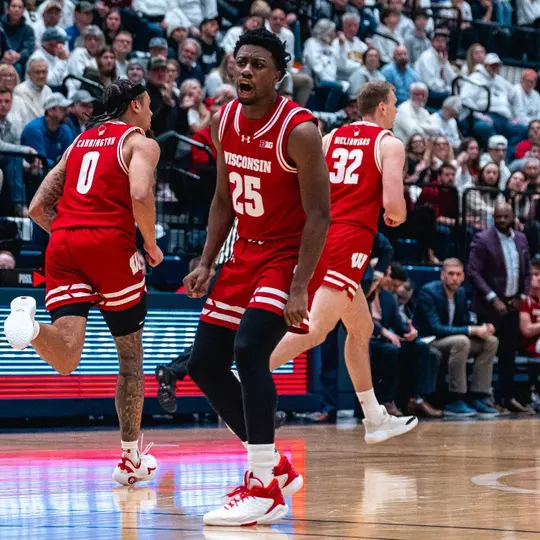 JB celebrates vs Penn State