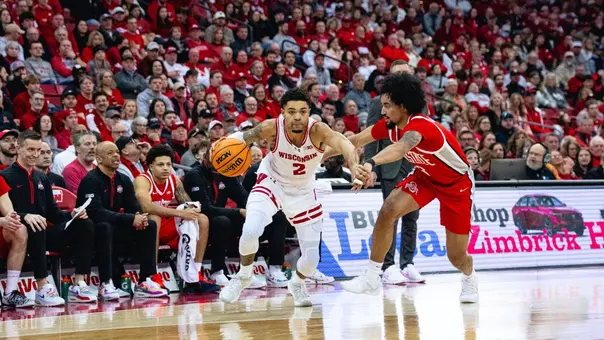 Nick Boyd drives baseline against OSU