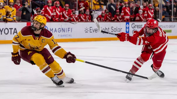 Luke Osburn takes a shot at Minnesota