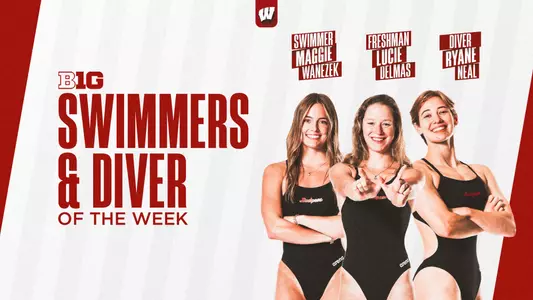 Wanezek, Delmas and Corrigan earn Women's Swimming Big Ten Weekly Awards