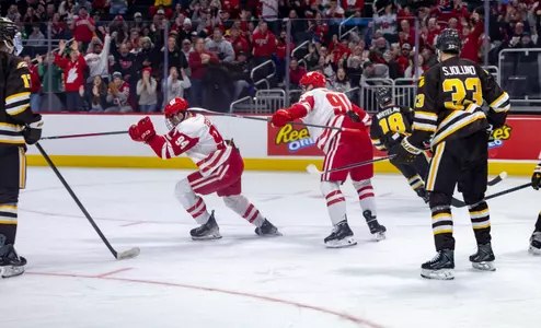 Bruno Idžan celebrating goal against WMU