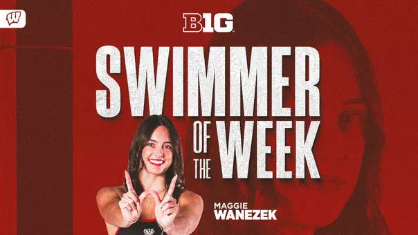 Maggie Wanezek Big Ten Swimmer of the Week Oct. 21
