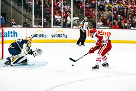 Oliver Tulk against Notre Dame