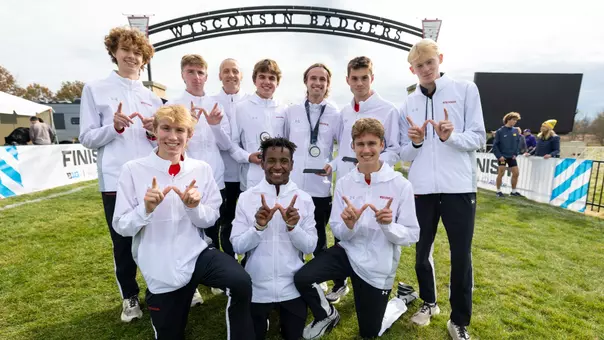 Wisconsin Men's Cross Country after Big Tens
