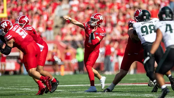 Wisconsin Football vs. Michigan State on Oct. 3, 2026