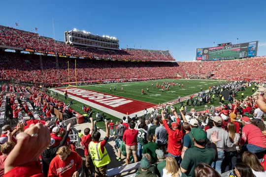 Wisconsin Football vs. Michigan State on Oct. 3, 2026