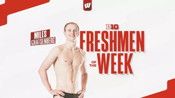 Miles Cratsenberg earns Big Ten Freshman of the Week, Feb. 11