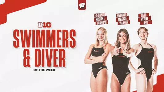 Women's Swimmers & Diver of the Week - Feb. 11