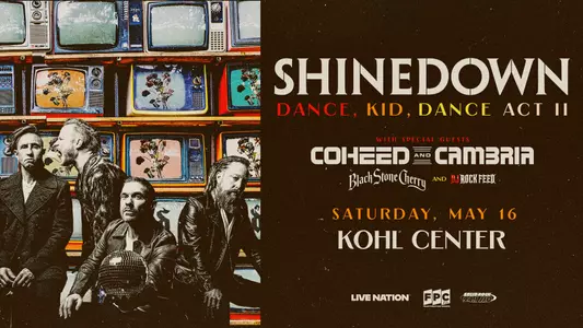 Shinedown coming to the Kohl Center Image