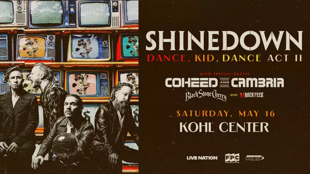 Shinedown coming to the Kohl Center