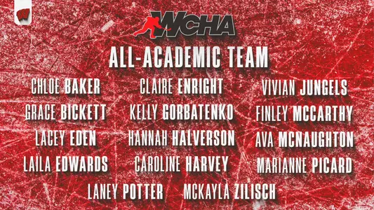 WCHA All-Academic 2025-26