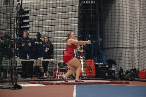 Morgan Flaska at the Badger Windy City Invite