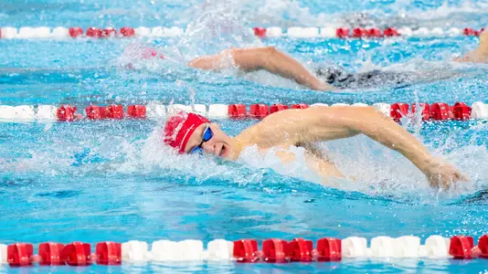 Men's swimming at 2026 Badger Invitational