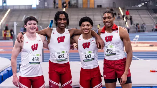 second fastest 4x400 in school history