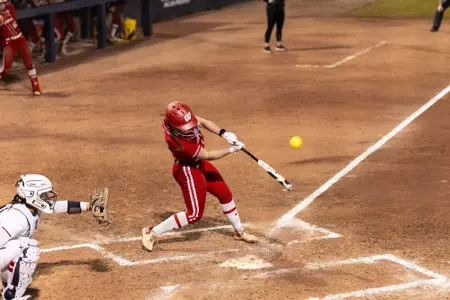 Addison Wery sac fly at Paradise Classic