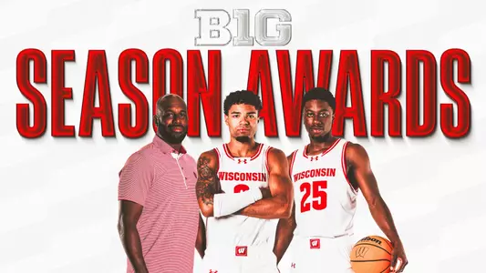 Trio of Badgers earn Big Ten honors