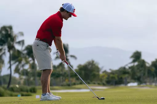 Jacob Beckman tees off at Puerto Rico Classic