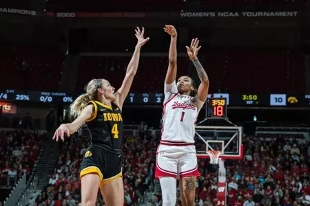 Destiny Howell - Wisconsin Women's Basketball vs Iowa