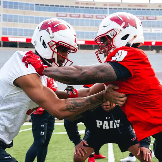 Wisconsin football spring practice 2026